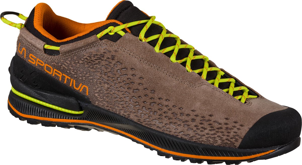 La Sportiva Tx2 Evo Leather Approachschoenen Man Taupe / Lime Punch