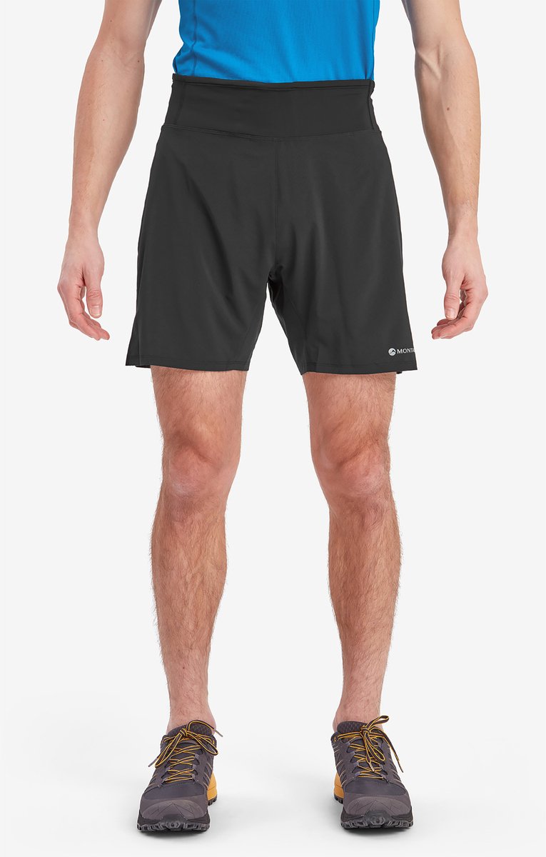 Montane Slipstream 7" - Black - Maat Herren_S