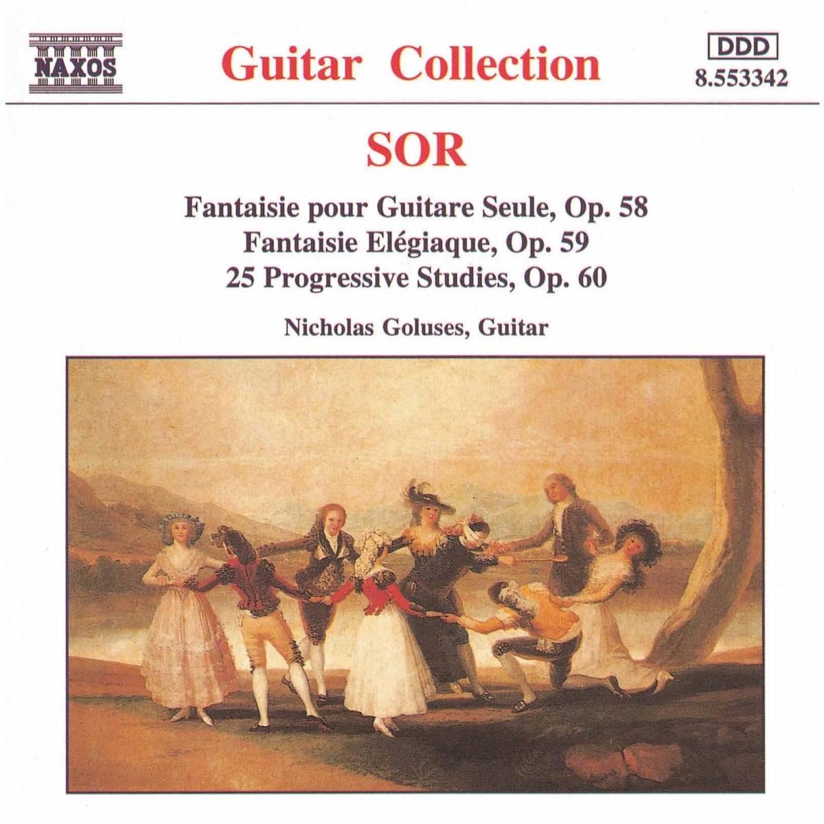 Nicholas Goluses - Sor: Fantaisie Pour Guitar (CD)