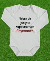 Mooi baby rompertje met uw club Feyenoord