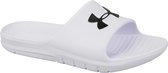 Under Armour Core PTH Slides 3021286-100, Mannen, Wit, Slippers maat: 44 EU