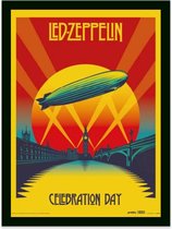 Ingelijste Print Led Zeppelin Celebration Day 30x40cm