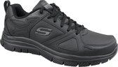 Skechers Flex Advantage 51461-BBK, Mannen, Zwart, Sportschoenen maat: 46 EU