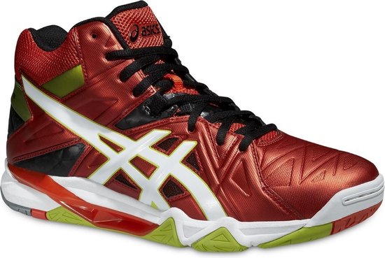 Asics Gel Sensei 6 Mt B503Y-2101, Mannen, Rood, Volleybalschoenen maat: 42  EU | bol