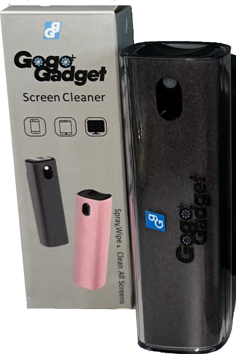 GoGoGadget Screen Cleaner 2in1 - Schermreiniger, Mobiel, Laptop, Tablet, Televisie