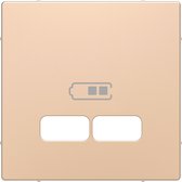 Centraalplaat voor USB-oplader - Sahara - Merten - Systeem Design - Schneider Electric - MTN4367-6033