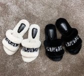 Dezzy Slippers | Zwart | Maat 36