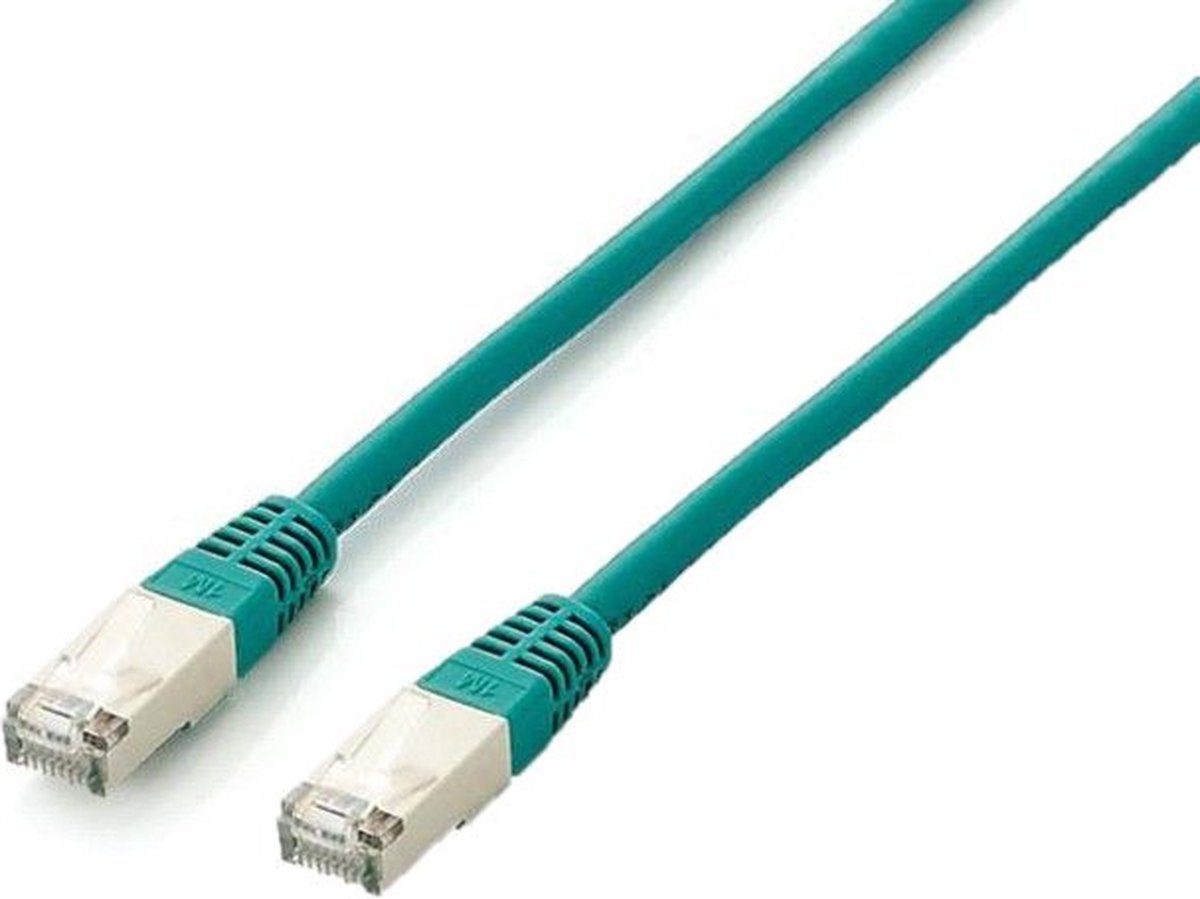 Equip 605648 Patch cable Cat.6A, S/FTP (PIMF) LSOH,green, 15m
