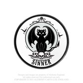 Alchemy - Sinner Onderzetter - Wit/Zwart