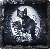 Alchemy Gothic Coaster Paracelsus' - Cat Roses Zwart