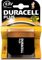 Platte batterij (4,5V) Duracell Plus 3LR12 Alkaline 1 stuk(s)