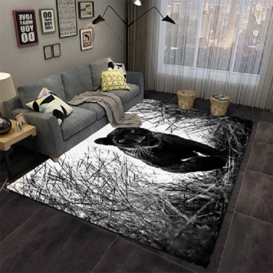 XMwike Lichtgevend vloerkleed, glow in the dark kleurrijke regenboog ster voor kinderen anti-slip slaapkamer woonkamer tapijten, 250 x 160 cm