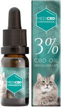 MediCBD 3% Cannabidiol Olie for Cats (10ml)