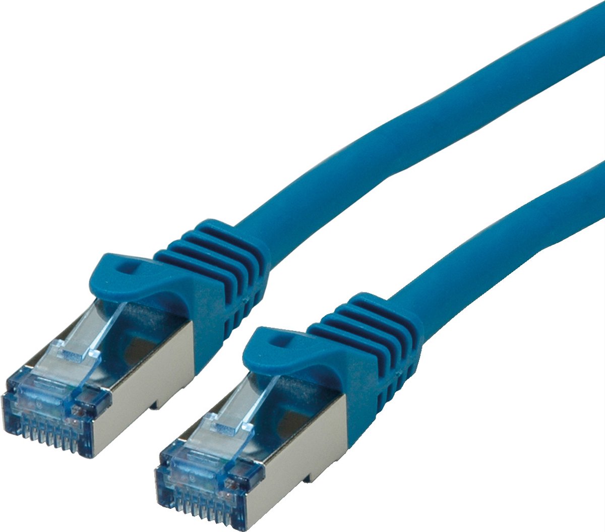 ROLINE Patchkabel Cat.6A S/FTP (PiMF), Component Level, LSOH, blauw, 1,5 m