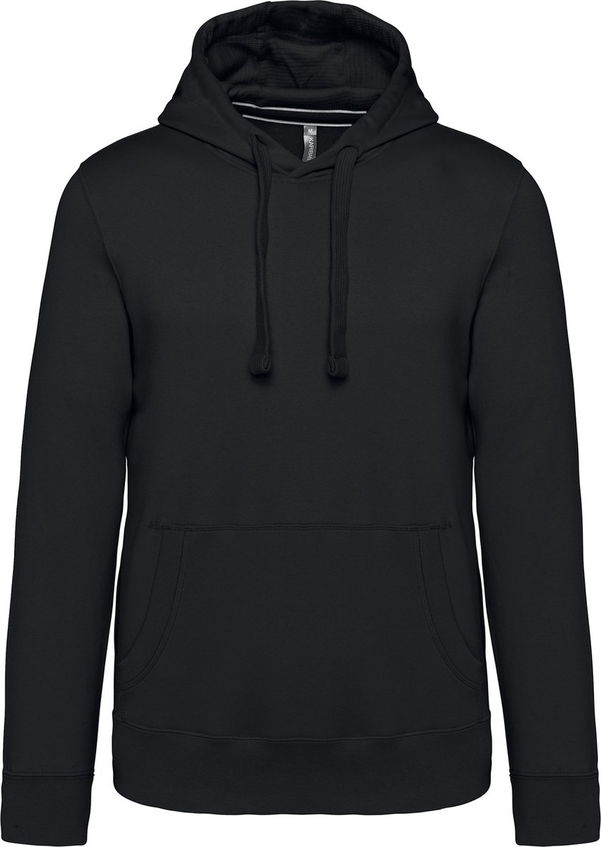 Kariban Hoodie met Capuchon en Kangoeroezak 3XL Zwart