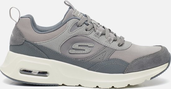 Skechers Air Court Sneakers grijs Textiel - Heren - Maat 48