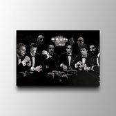 Affiche sur PVC de haute qualité - 40x50cm (sans cadre) - Wall Art Personnages célèbres - Décoration murale - Toile - Papier peint Légendes - Design Uniek