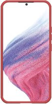 Geschikt voor Nillkin Super Frosted Shield Samsung Galaxy A54 Hoesje Rood