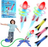 GT Stampen Rocket buitenspeelgoed met LED voor kinderen - Inclusief 3 raketten Speelgoed voor jongens / meisjes - Nieuwste rage 2023 kinderspeelgoed 3 jaar zomer zwembad speelgoed verjaardag