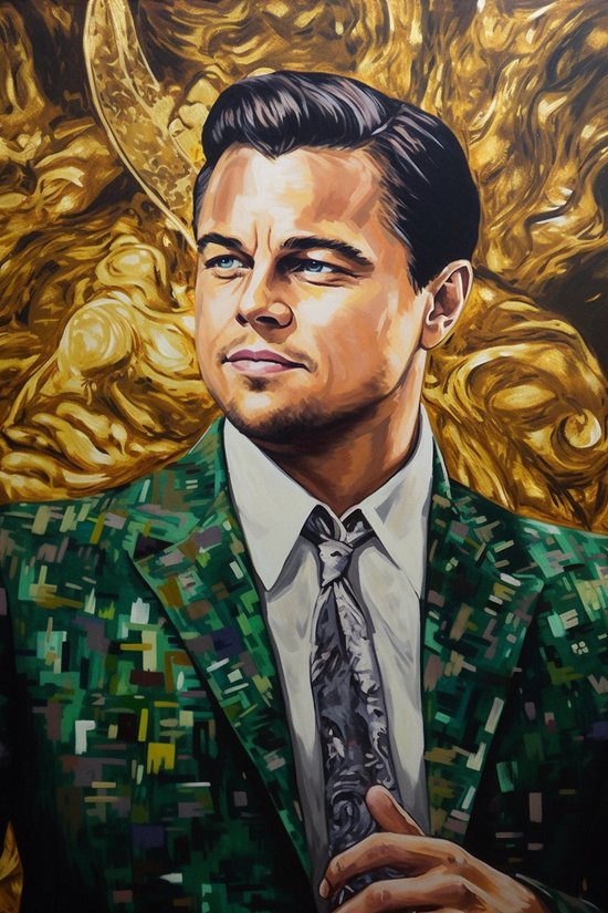 Jordan Belfort Poster - Leonardo DiCaprio - The Wolf of Wallstreet - Hoge Kwaliteit