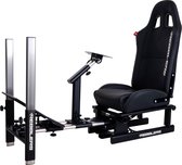Rebblers Pro - Support universel Premium pour simulateur de course avec siège (Noir)