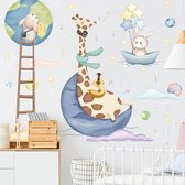 Giraffe - Muurstickers Kinderkamer - Muurstickers Babykamer - Muurdecoratie