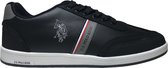 U.S. Polo Assn. - Kares- Mt 44 - Sportieve veter sneakers - zwart/wit