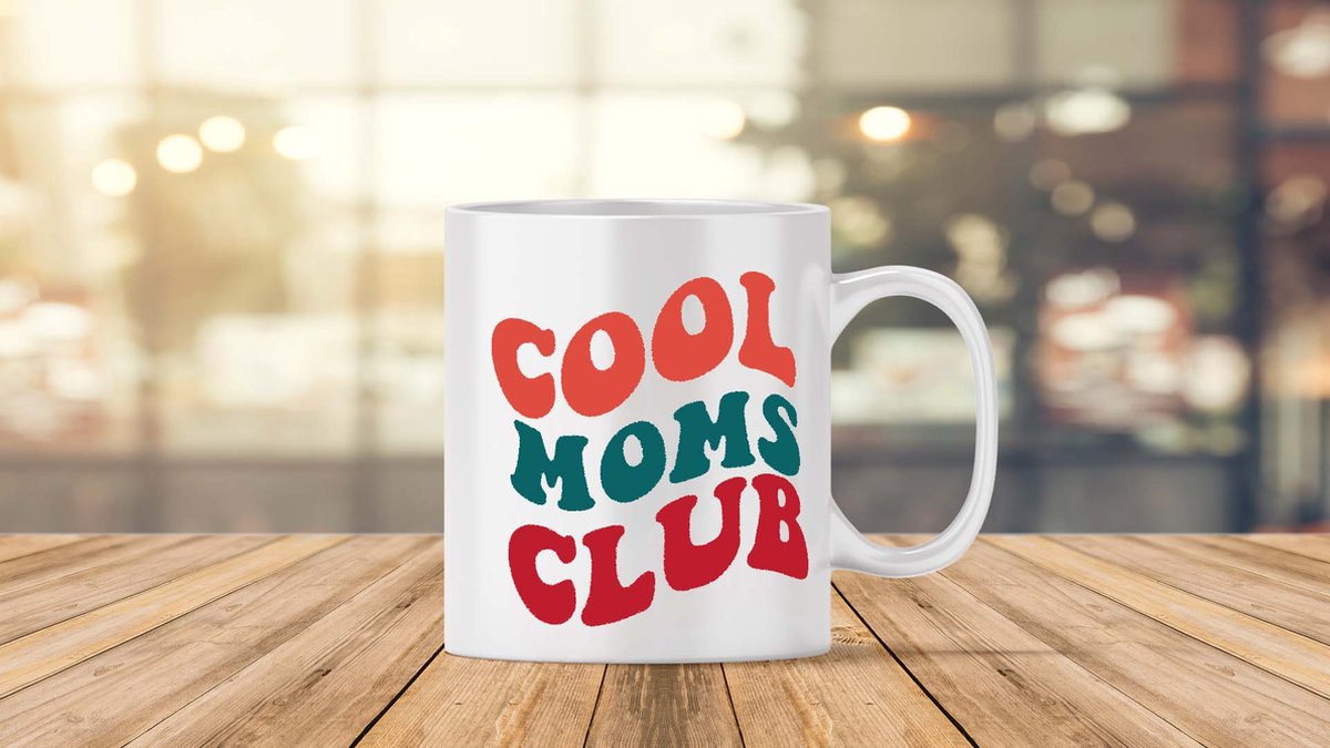 Mok cool moms club -best mom forever - Beste moeder ter wereld - liefde - cute - moederdag