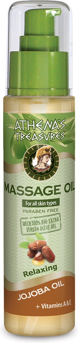 Goedkoopste Pharmaid Athena’s Treasures Massageolie Jojoba 100 ml Natuurlijke Verzorging voor Huid en Haar