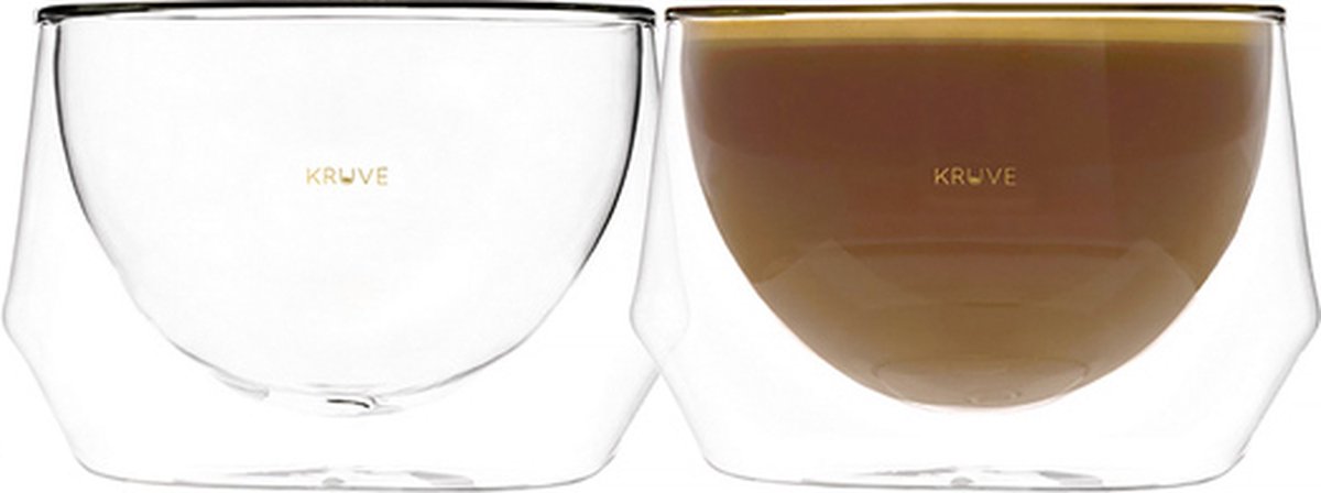 Kruve - Imagine Milk Glass 300ml - Set of two