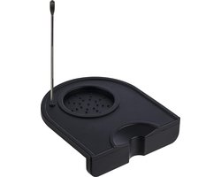 Sabotage, espressomat inclusief art pen, koffie-antislipmat, espressopershouder voor barista-gereedschap, thuis, keuken, café (klein formaat)
