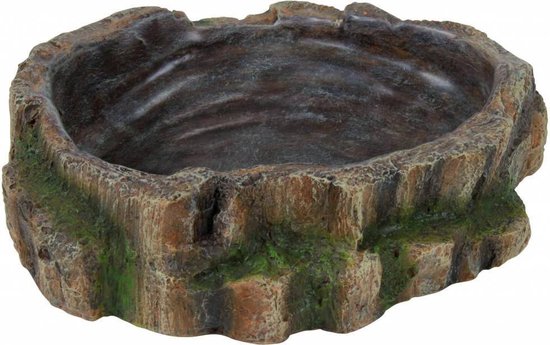 TRIXIE Reptielendrink- en voerbak 24x20 cm polyesterhars 76205