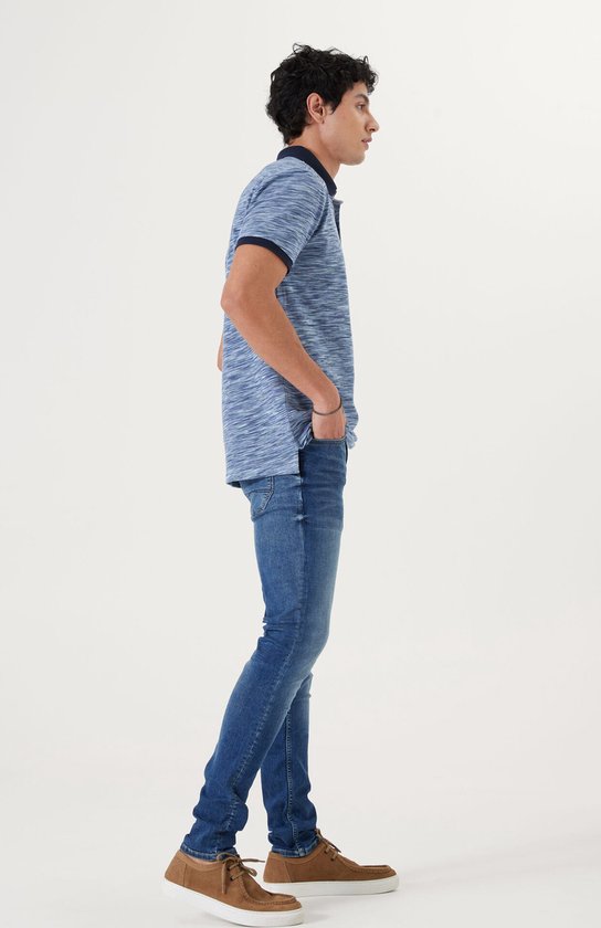 GARCIA Brando Heren Skinny Fit Jeans Blauw - Maat W26 X L30