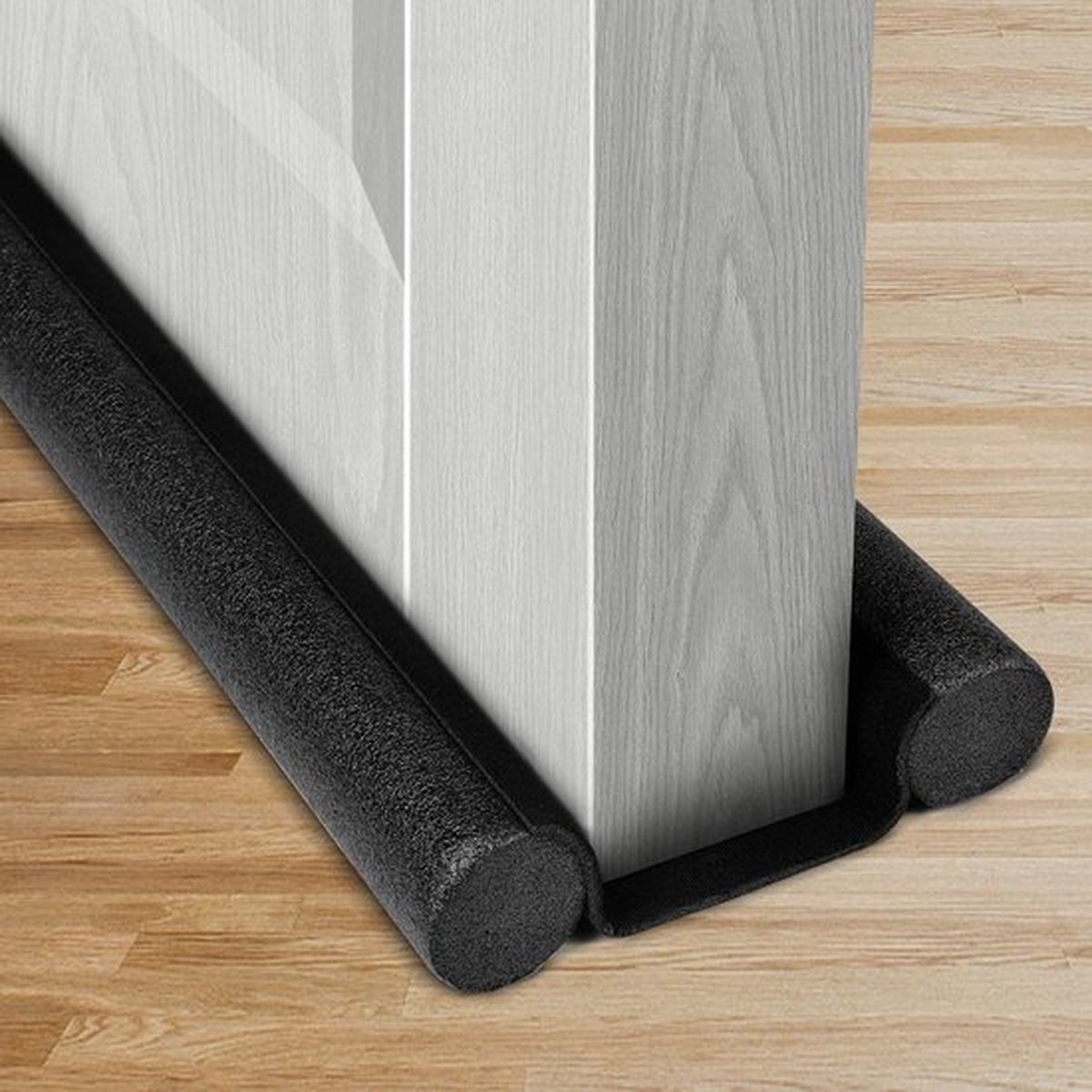 *** 2 x Tochtrollen - Tochtstopper - Dubbele Tochtband - Tochtstrips voor Deur - Antitocht - Tochtkussen - van Heble® ***