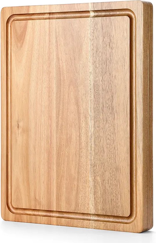 Metaltex Snijplank Acaciahout Met Sapgoot 39x26x2cm - FSC Gecertificeerd