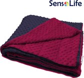 SensoLife Verzwaringsdeken voor kinderen -  5 kg - 140x200cm - Minky - Weighted blanket
