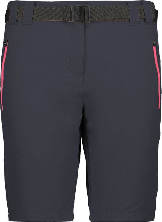 Short Femme CMP 3t51146 - Polyester Élastique, DryFunction, UPF 30 | Parfait Randonnée Et Sport