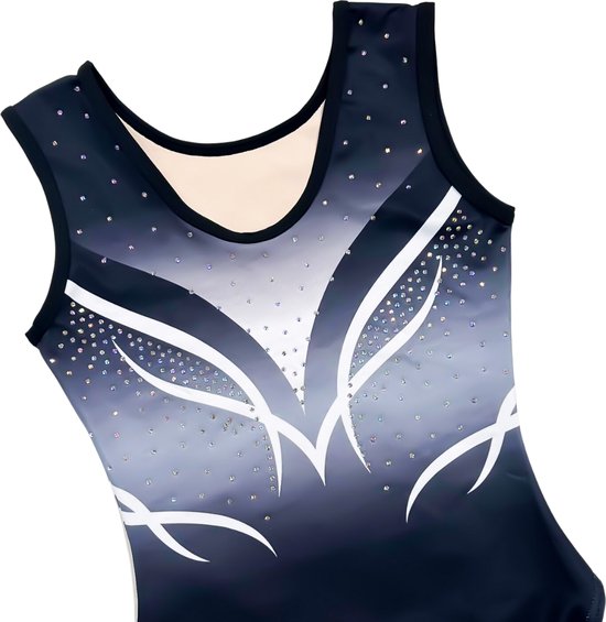 Mufeng Turnpakje voor kinderen, meisjes, gymnastiek, shorts