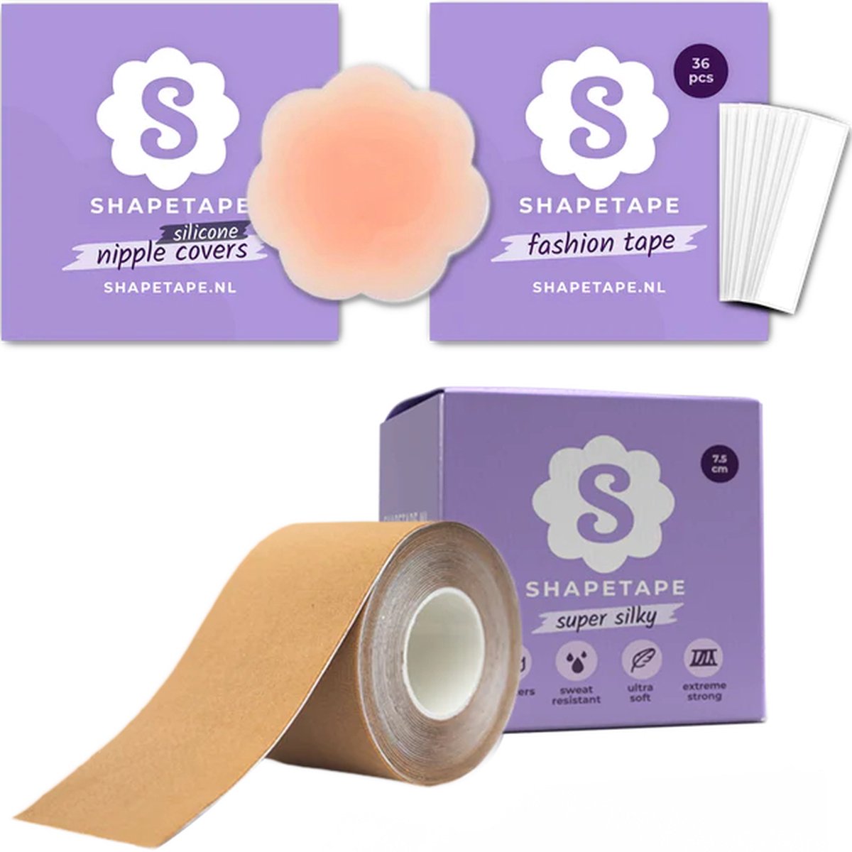 Cache-Tétons Jetables Femmes - Autocollants Invisibles Ronds - Lot De 60