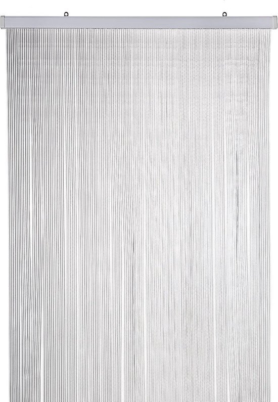 Deurgordijn, Vliegengordijn plastic, transparant 100x240 cm – Lamellen 4cm breed