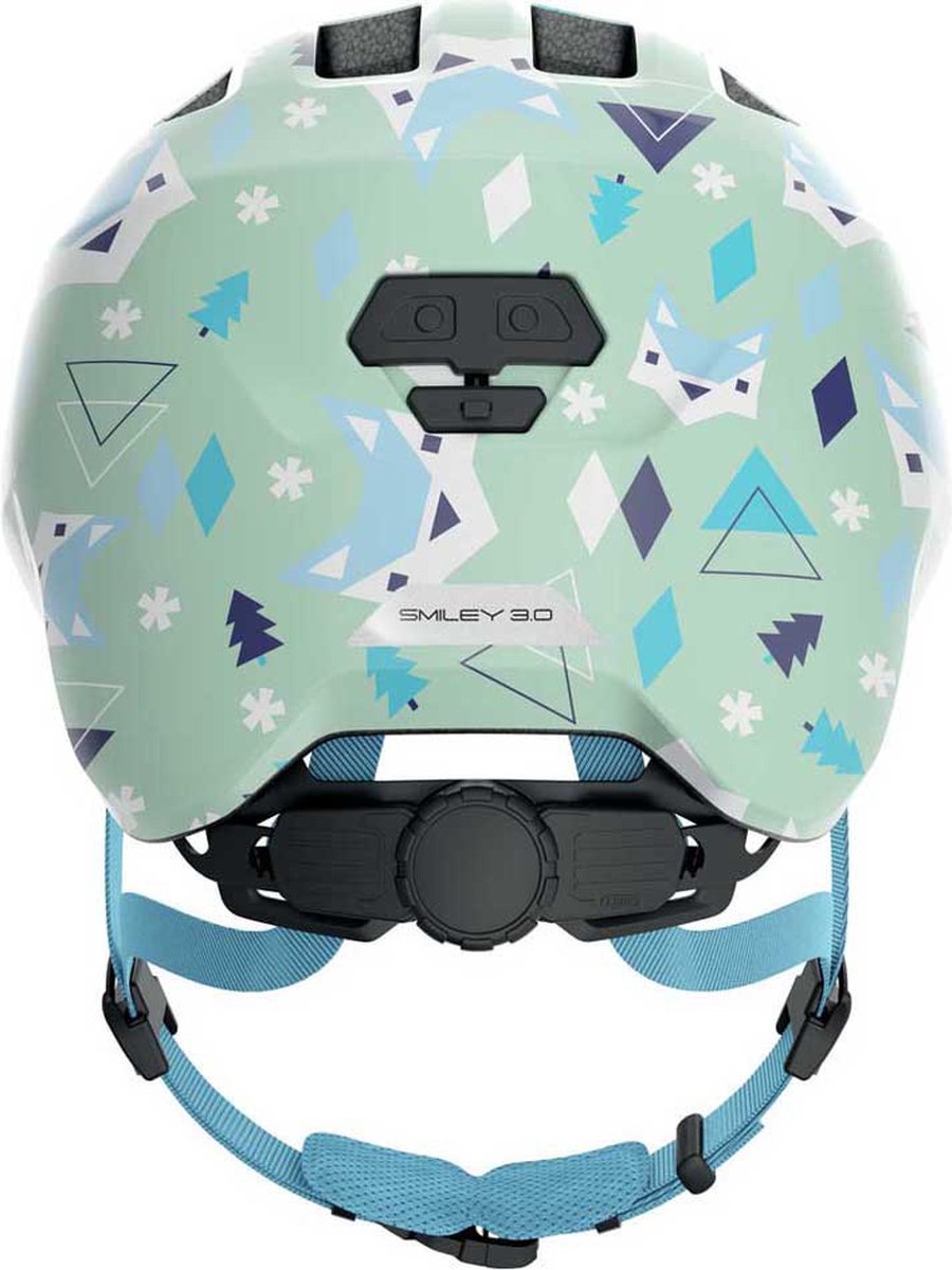 Abus Helm Smiley 3.0 - Green Nordic - S ( 45-50 CM ) - Kinder Fietshelm