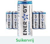 Slammers Energy drink - Energiedrank - suikervrij - sleekcan - 24x25 cl - NL