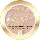 Eveline Cosmetics Feel The Glow Diamond Highlighter No 02 Beach Glow
