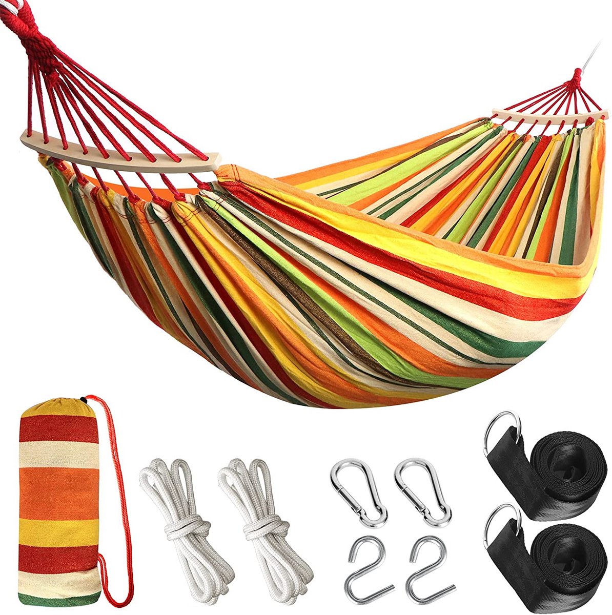 Hammock – hangmat – stevige hangmat – binnen en buiten – premium