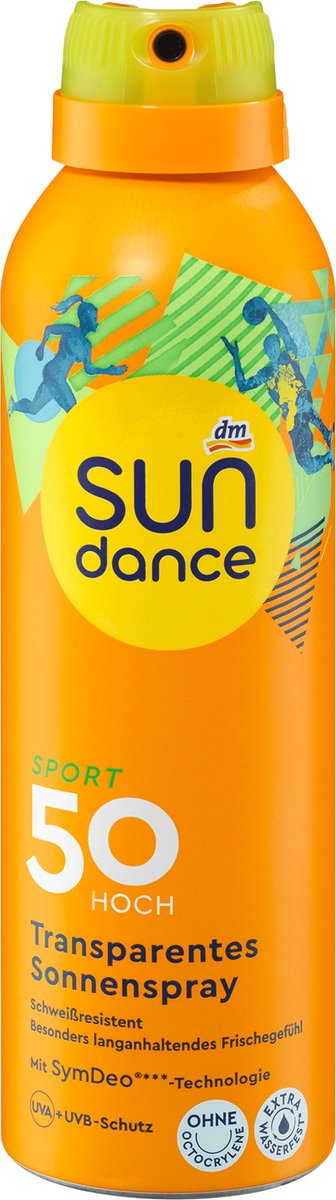 Goedkoopste SUNDANCE Zonnebrand spray Sport transparant SPF 50, 200 ml