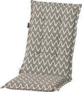 Madison Tuinstoelkussen hoge rug 50x123 cm Magic grey outdoor