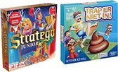 Kinderspelvoordeelset Stratego Junior & Trap Er Niet In! - Kinderspel