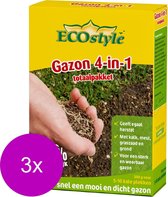 Ecostyle Lawn Restore - Graines de gazon - 3 x 300 g