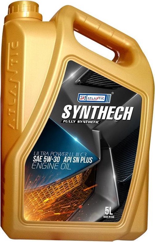 Atlantic Grease & Lubricants Super 5W30 Motorolie 5L