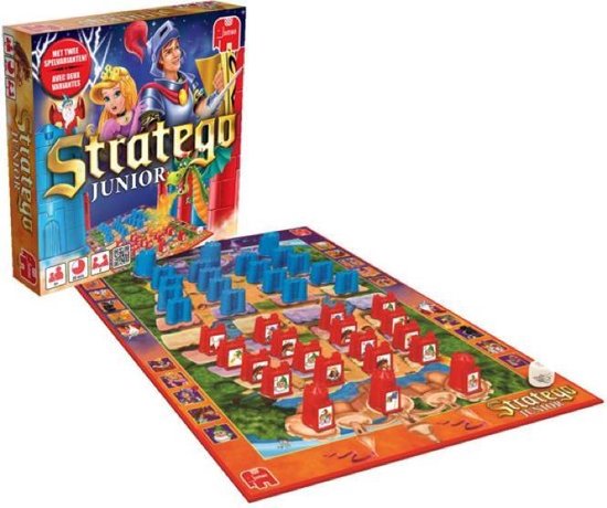 Th hiërarchie belangrijk Kinderspelvoordeelset Stratego Junior & Monopoly Junior - Bordspel | Games  | bol.com